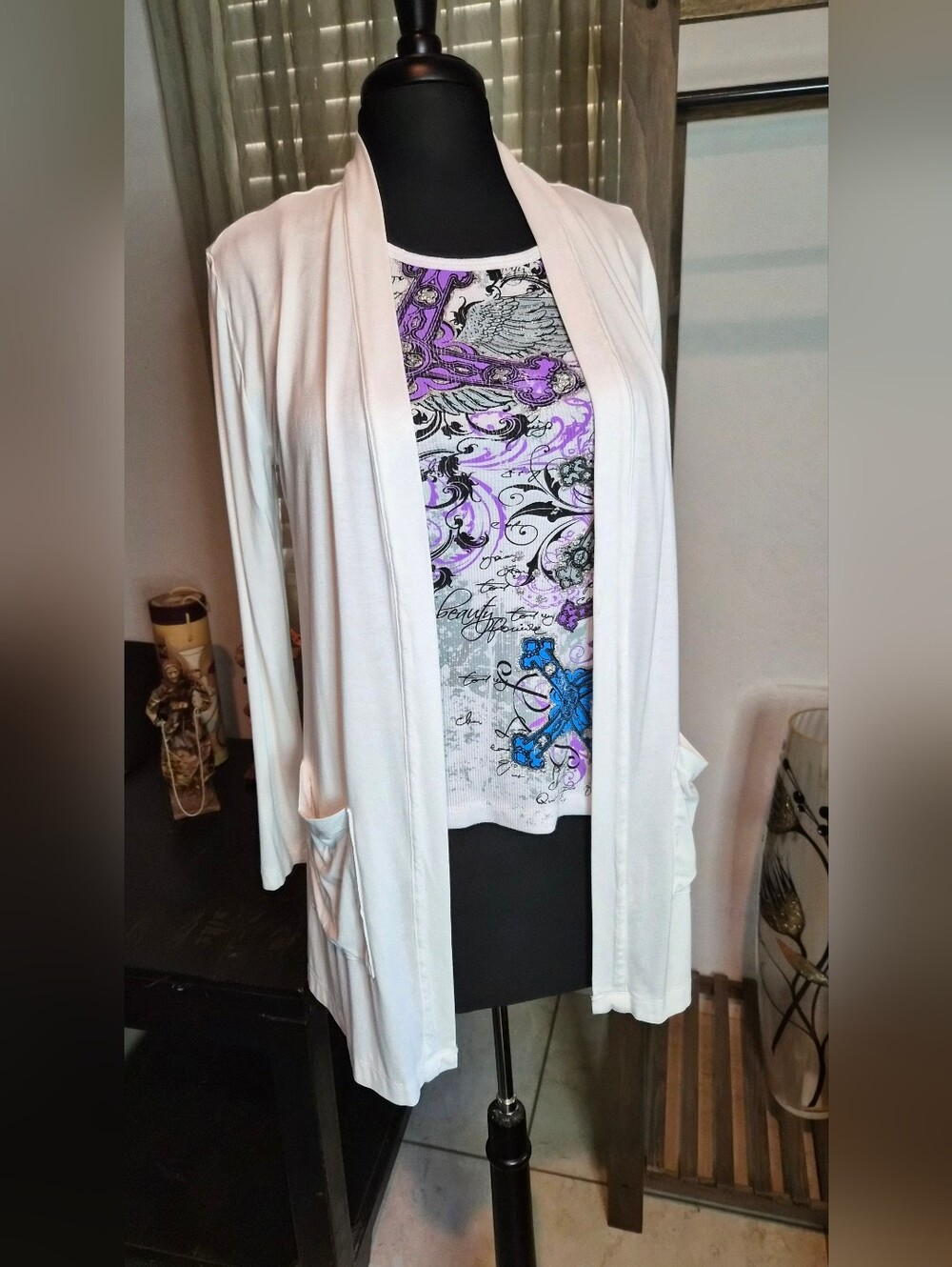 Cielo Jersey Knit Layering *Cardigan #0349